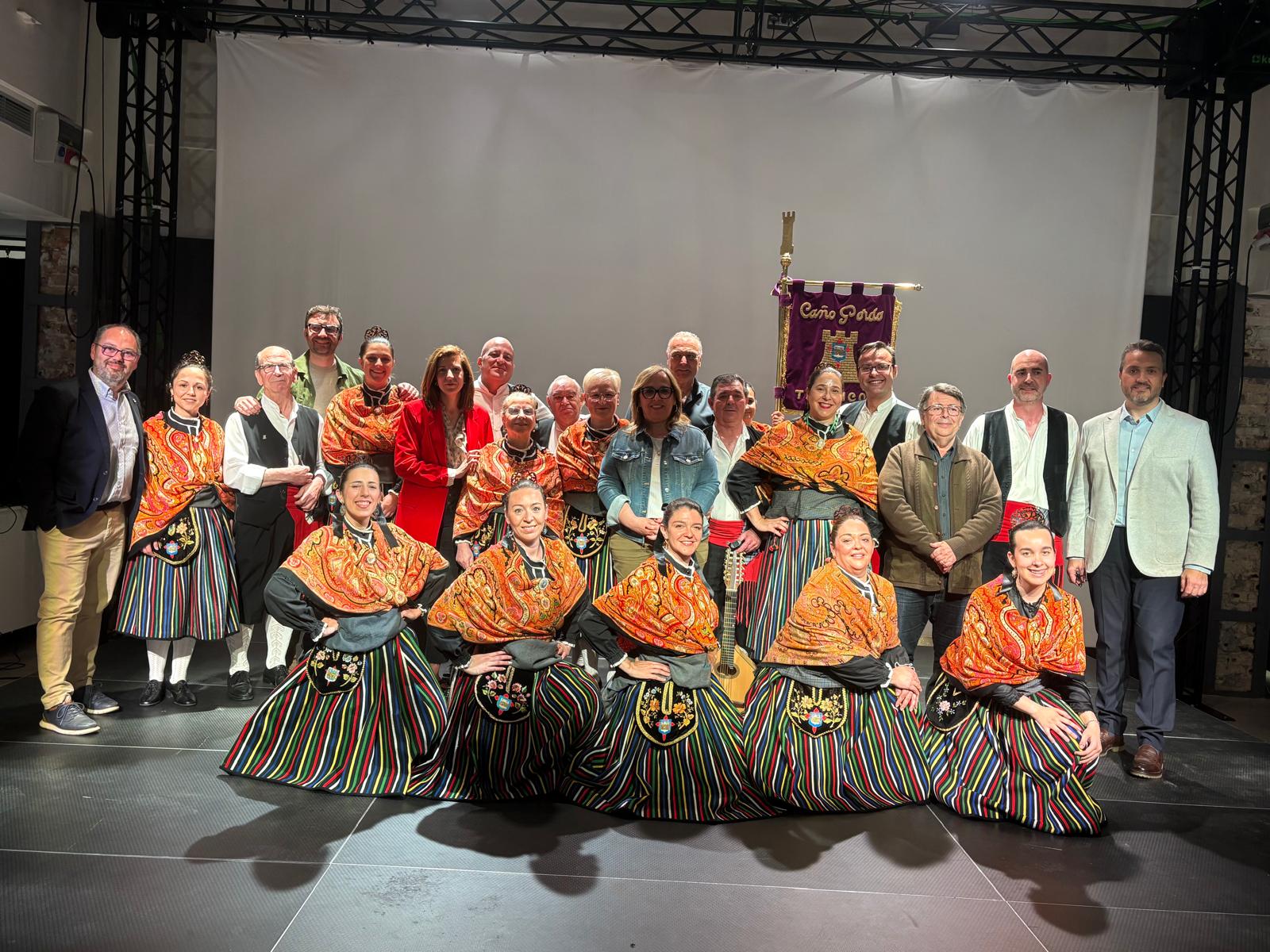 Carmen Teresa Olmedo en la presentación del III tomo de la Enciclopedia Audiovisual del Folclore