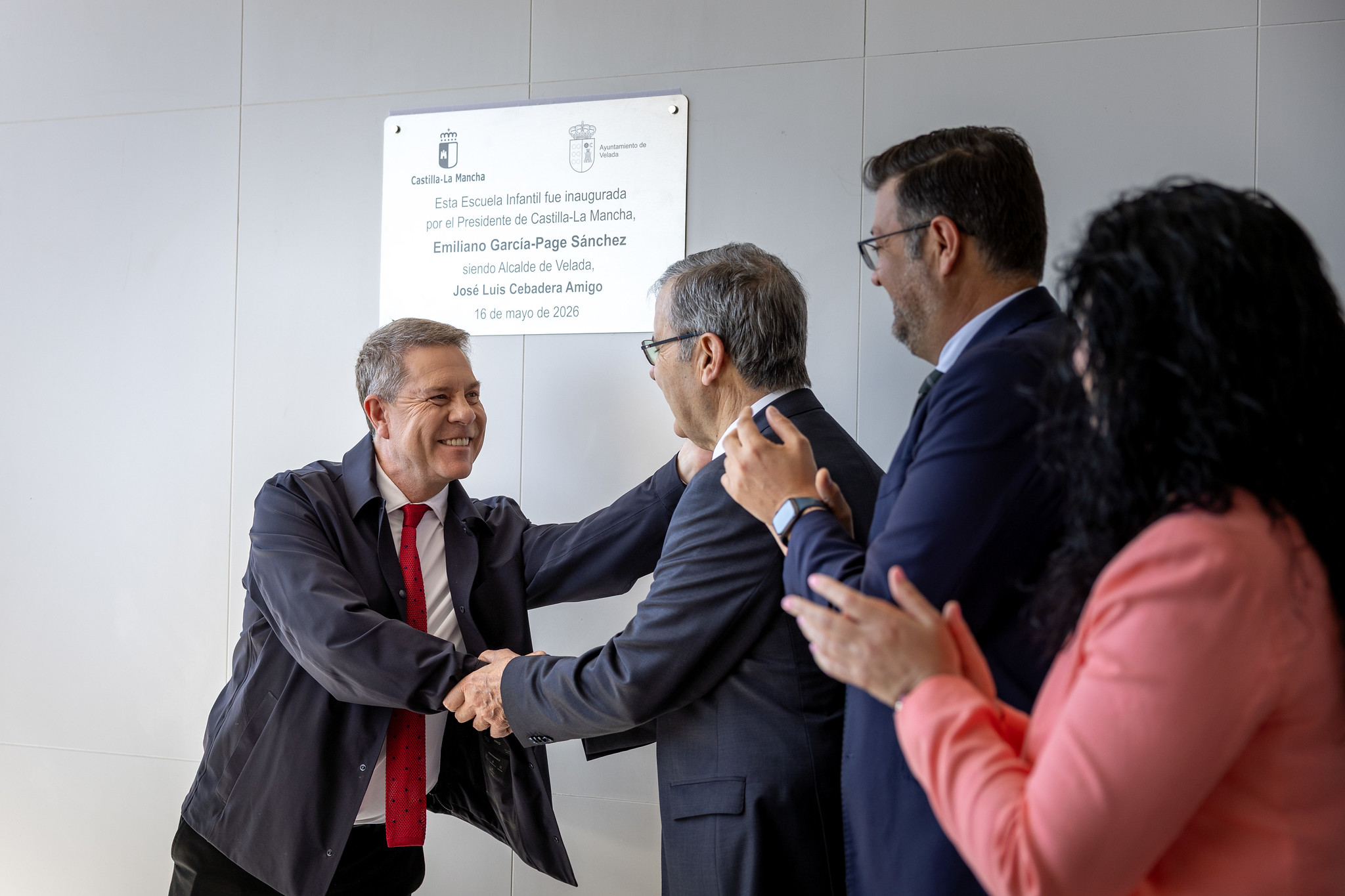 Inauguración de la nueva escuela infantil de Velada