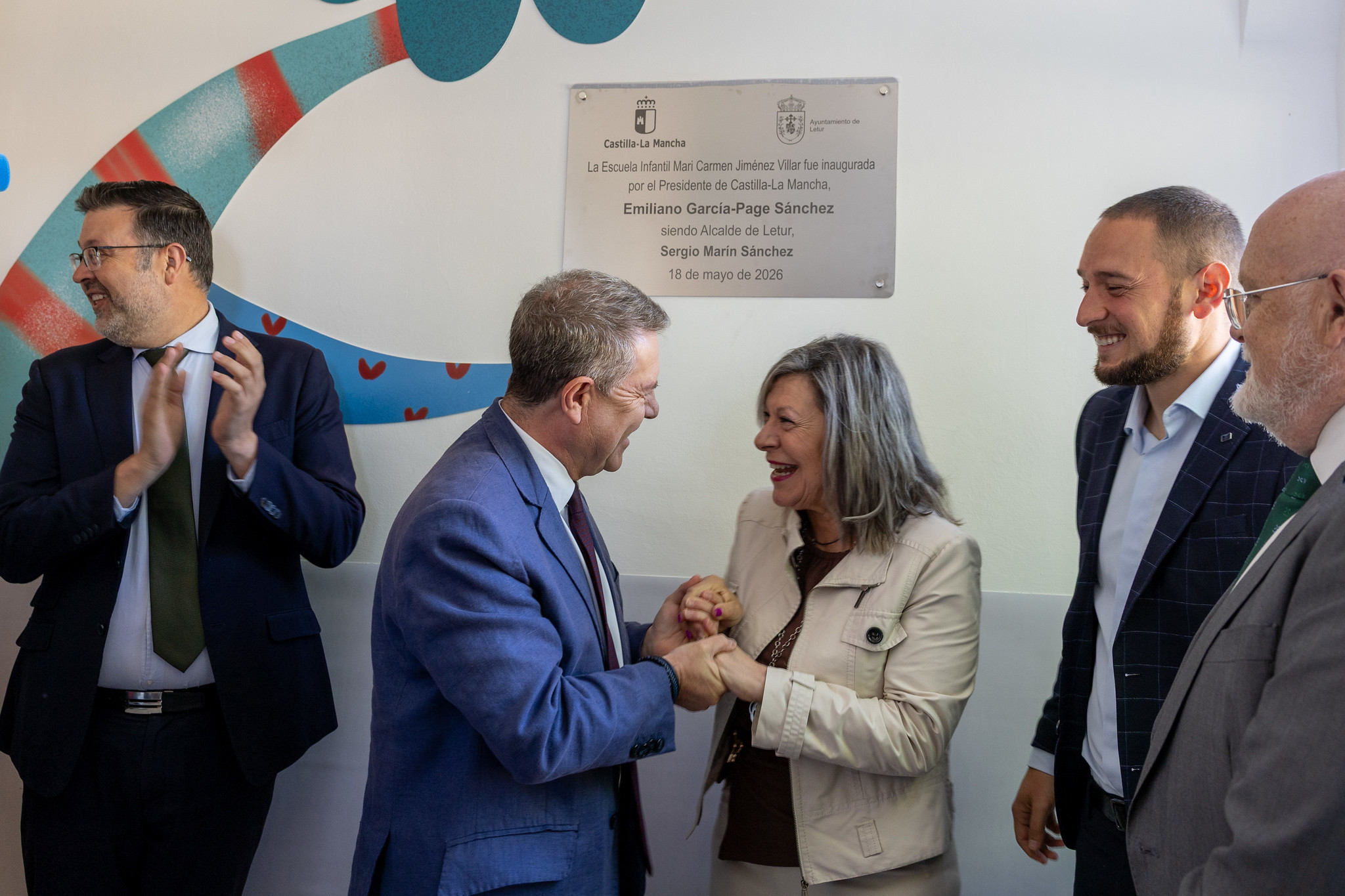 Inauguración de la Escuela Infantil 'Mª Carmen Jiménez Villar' de Letur (Albacete)