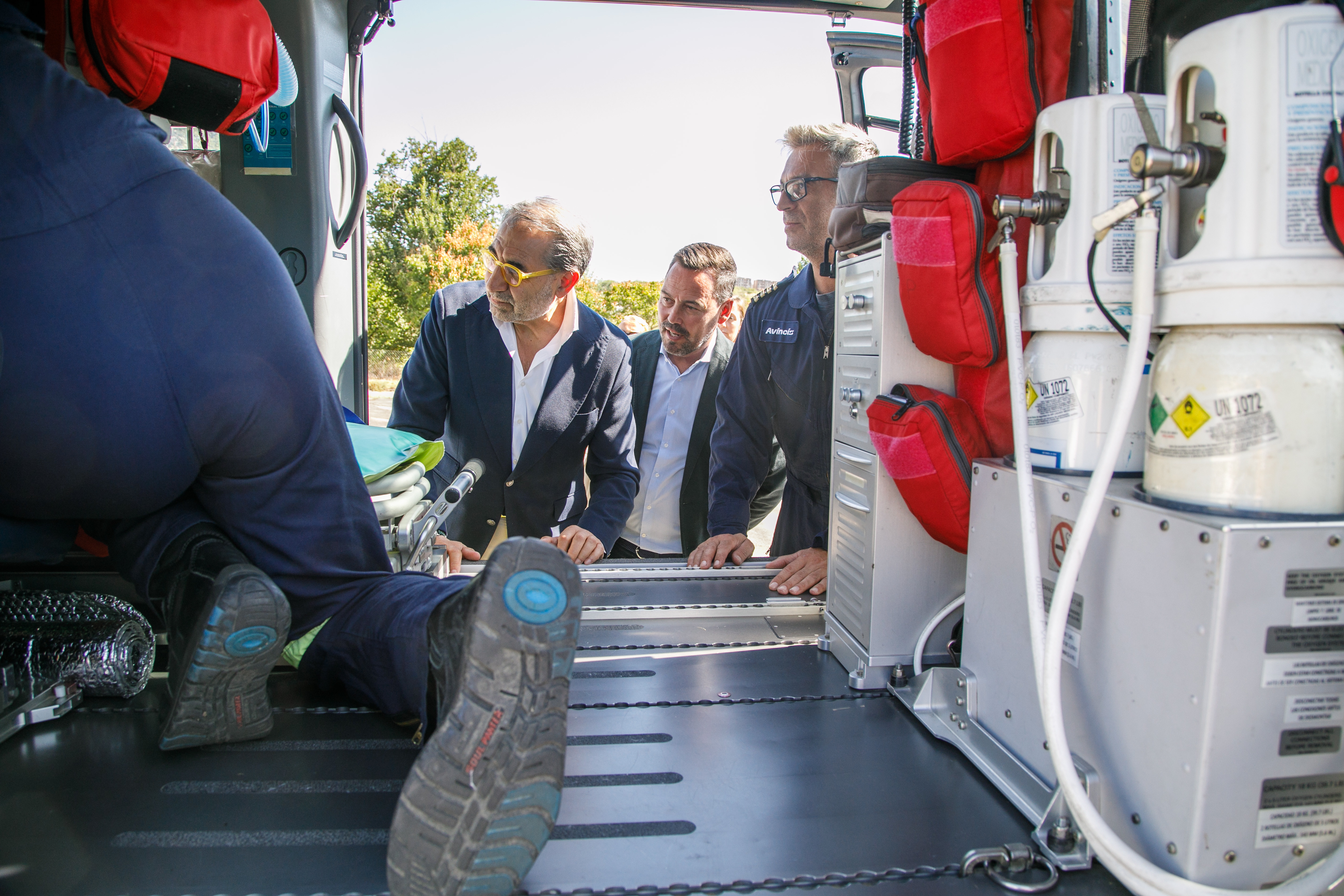 Culminada la implantación de la transfusión sanguínea prehospitalaria en los cuatro helicópteros sanitarios del SESCAM 2 El Gobierno regional culmina la implantación de la transfusión sanguínea prehospitalaria en los cuatro helicópteros sanitarios del SESCAM
