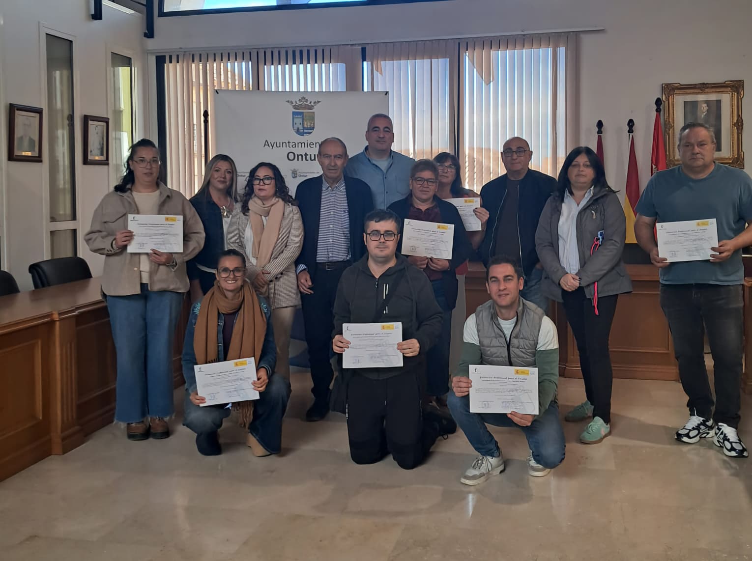 Finaliza en Ontur un Taller Plus de Pintura Decorativa que Formó a Ocho Alumnos