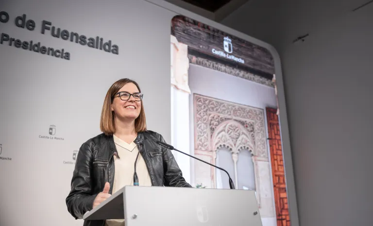 La consejera Portavoz, Esther Padilla