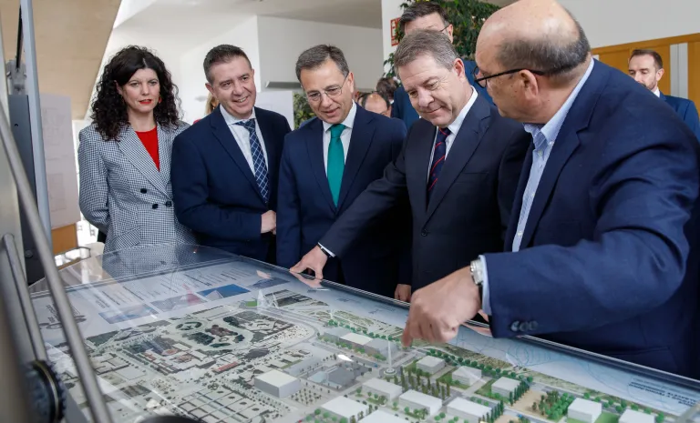 Presentación del proyecto de ampliación del Parque Científico y Tecnológico (PCTCLM) en Albacete