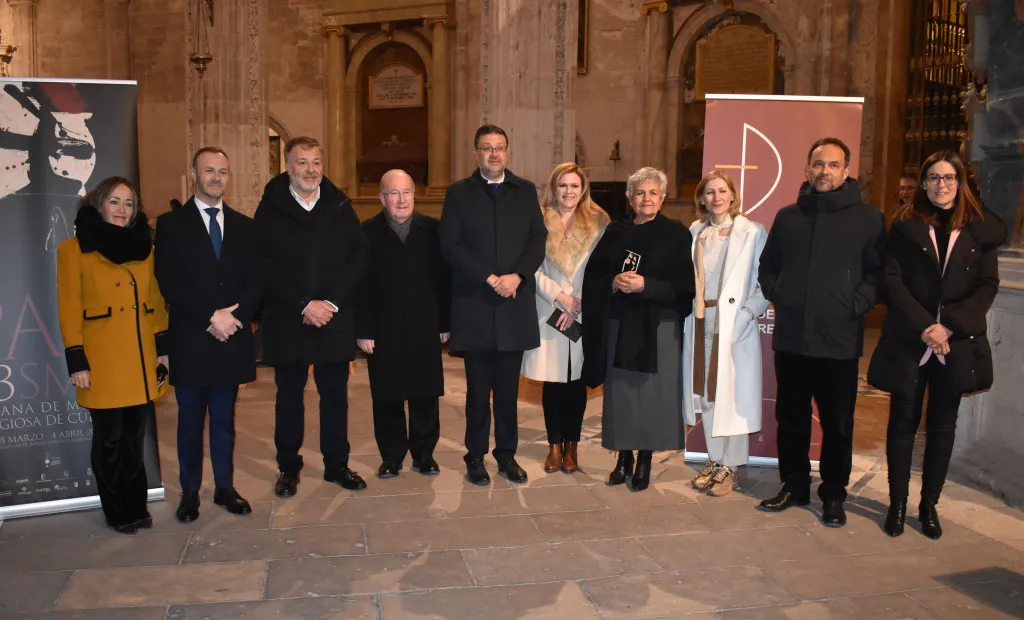 Amador Pastor en la inauguración de la Semana de Música Religiosa