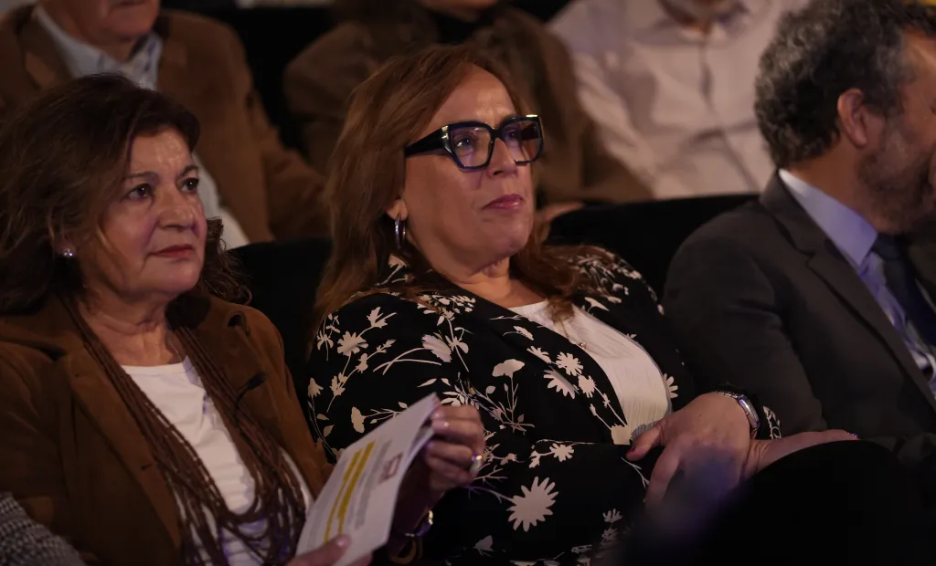 Carmen Teresa Olmedo durante la presentación del cocierto 'Siente Castilla-La Mancha'
