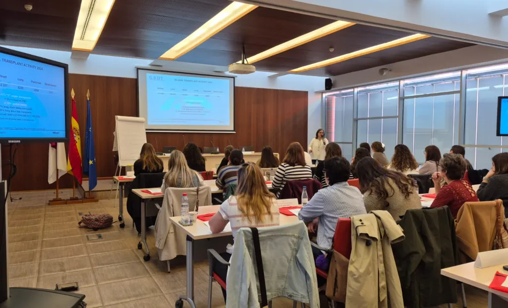 Curso de donación de órganos