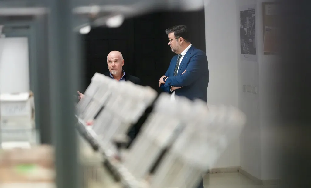 Amador Pastor visita el Centro Tecnológico de Actividades de la Construcción (NOTIO)