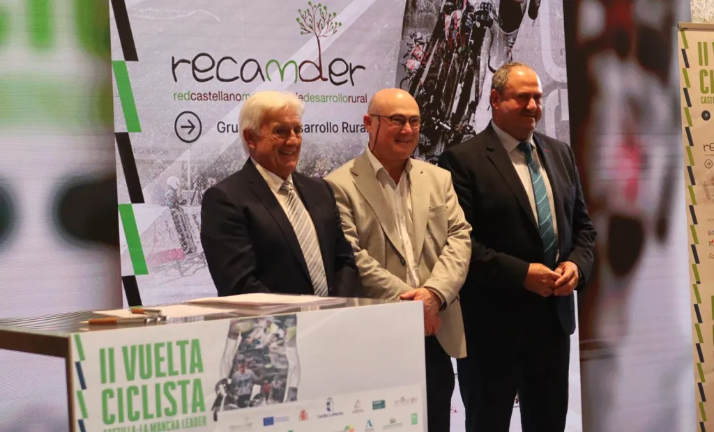Julián Martínez Lizán en la de la II Vuelta Ciclista a Castilla-La Mancha LEADER