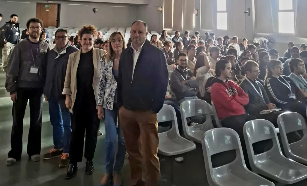 Momento previo a la inauguración en Bogarra