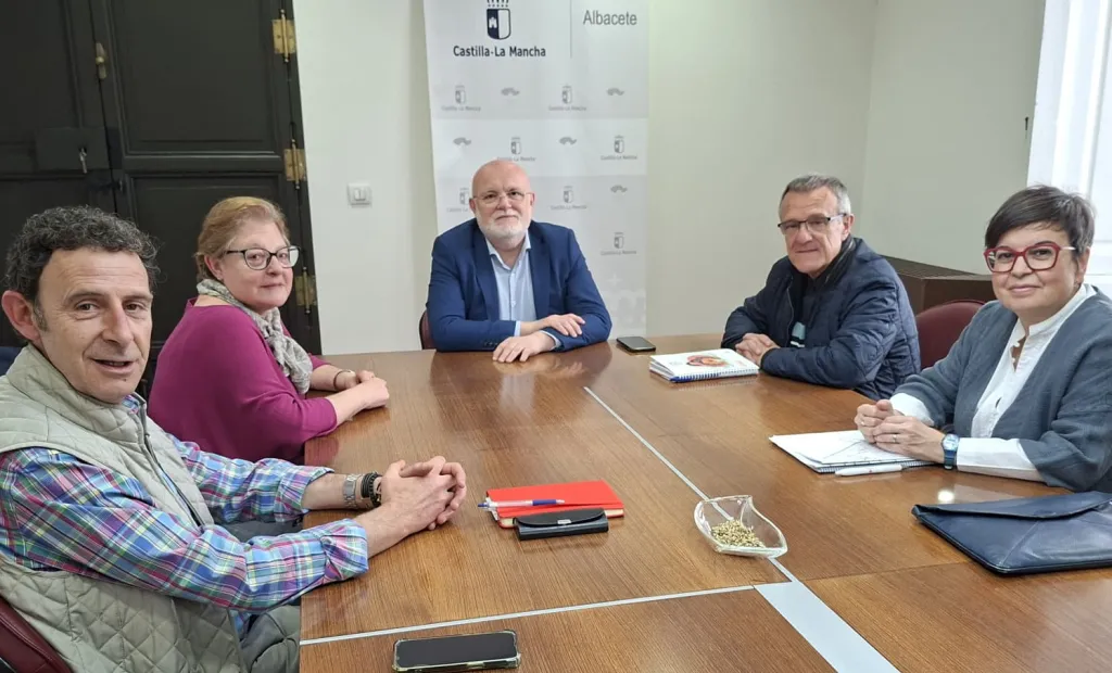 Un momento de la reunión