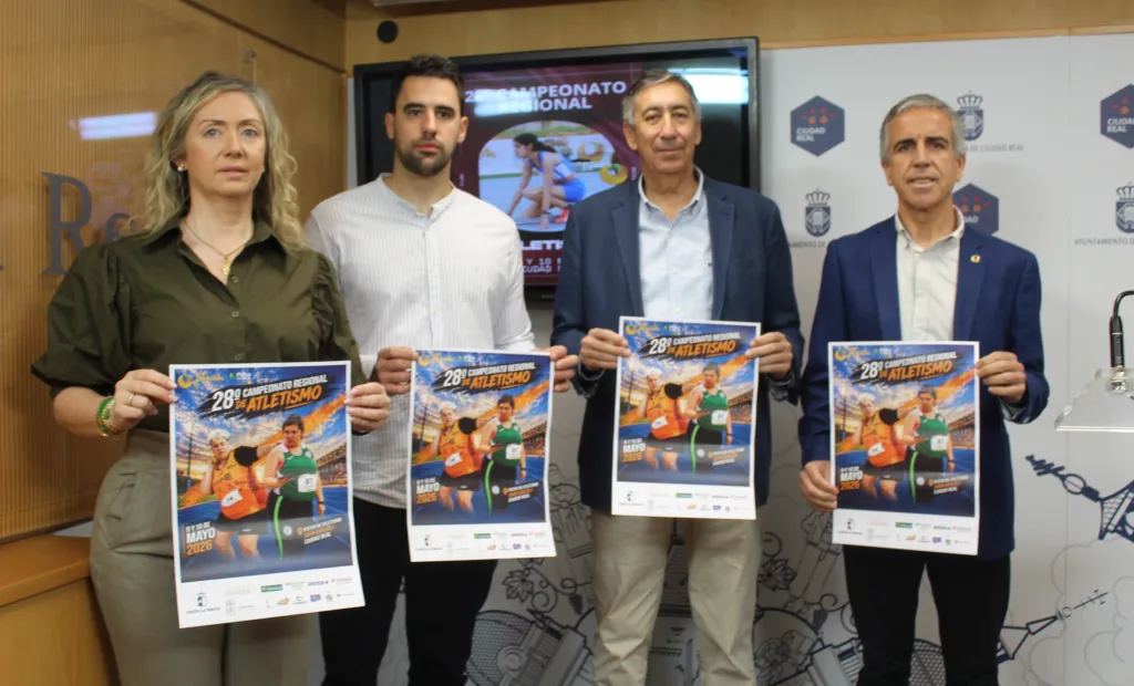 José Caro-Presentación Campeonato Atletismo FECAM