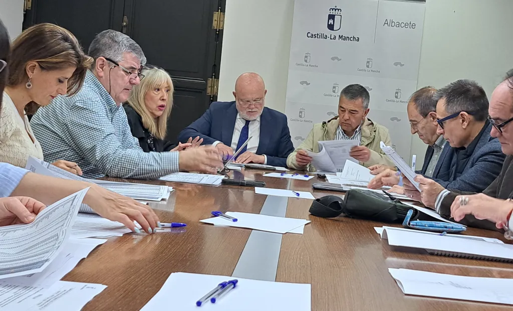 Un momento de la reunión celebrada en la Casa Perona