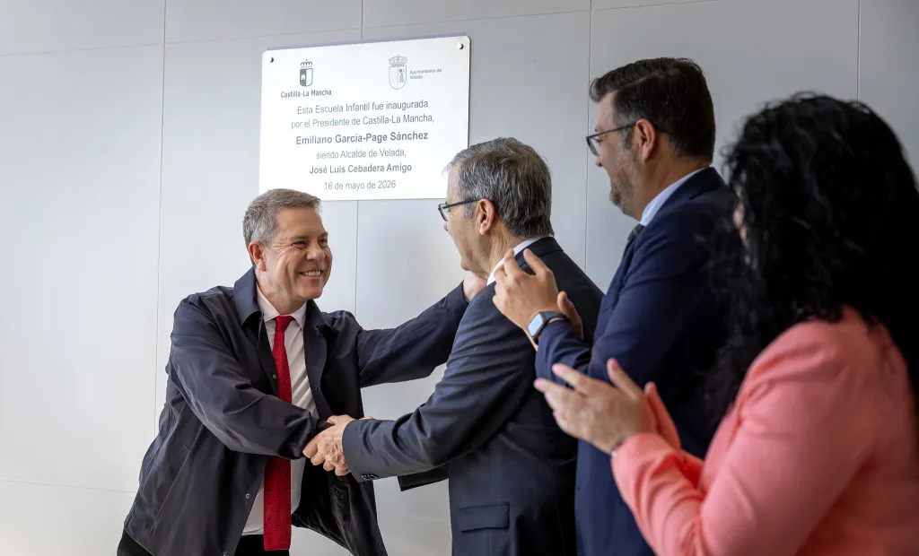 Inauguración de la nueva escuela infantil de Velada