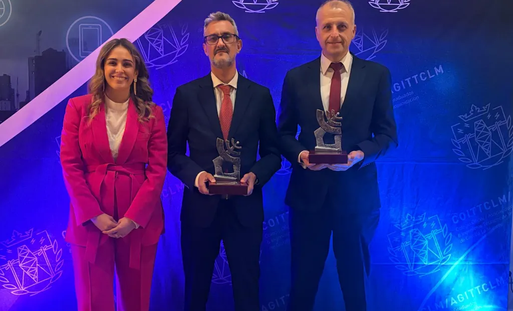 La Agencia de Transformación Digital de Castilla-La Mancha y el foro Five CLM, premiados por el Colegio de Ingenieros Técnicos de Telecomunicaciones