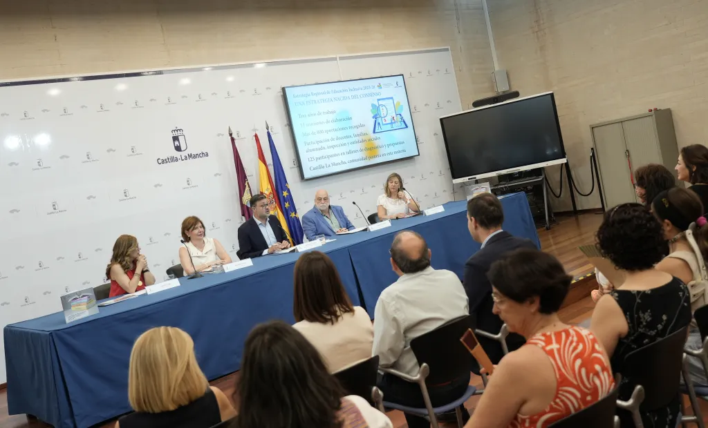 Amador Pastor en la presentación de la Estrategia Regional de Educación Inclusiva