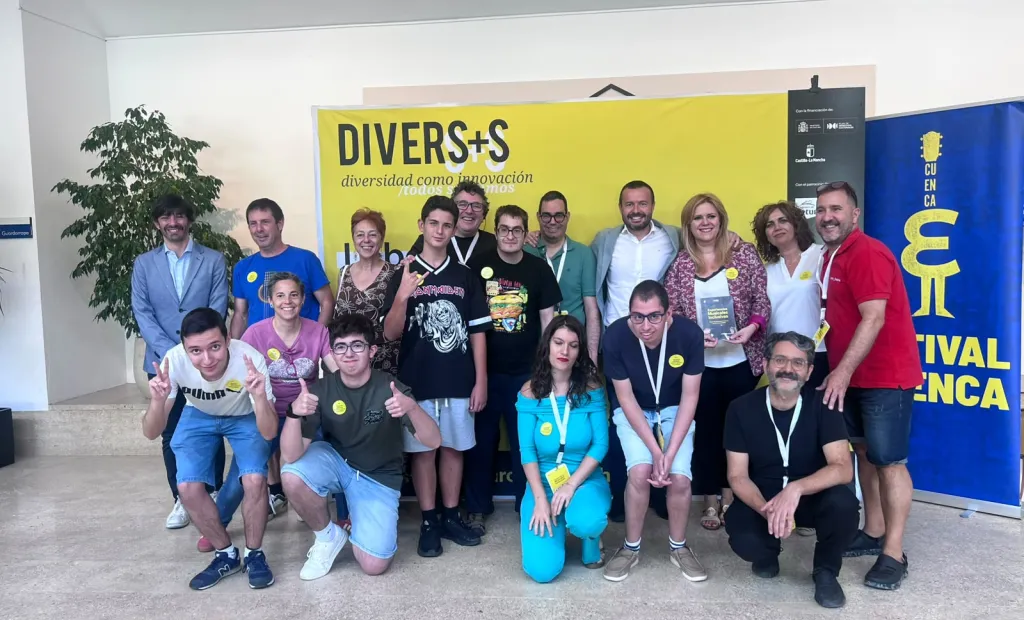José Luis Escudero en el evento de experiencias musicales inclusivas de la entidad Divers+s