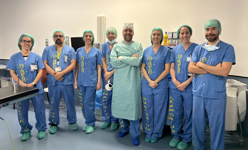 Equipo de braquiterapia oftálmica del Hospital Universitario de Albacete