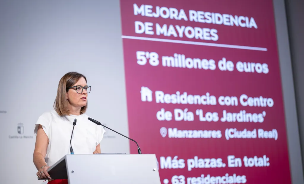 El Gobierno del presidente García-Page destina 5,8 millones de euros al nuevo contrato de la residencia de mayores ‘Los Jardines’ de Manzanares