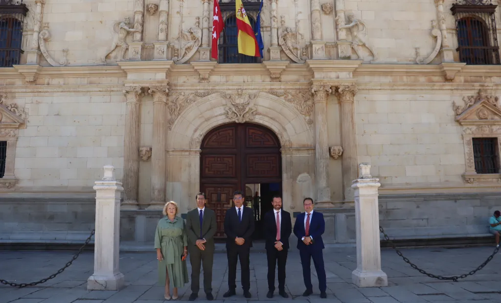 El vicepresidente segundo se ha reunido con el rector de la Universidad de Alcalá