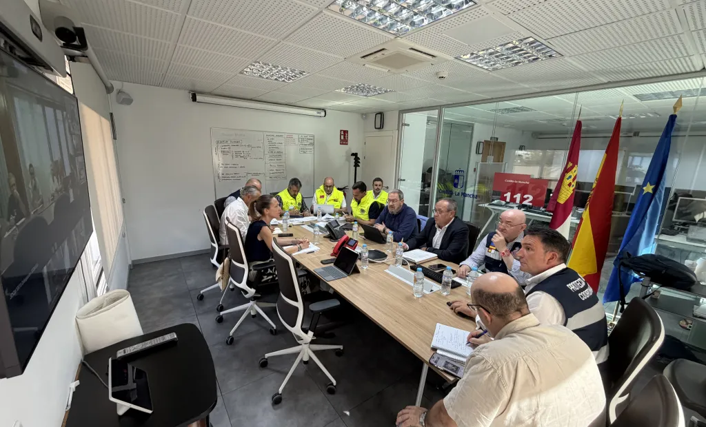 El Gobierno de Castilla-La Mancha avanza en la coordinación del dispositivo de protección civil para el eclipse total de sol de 2026