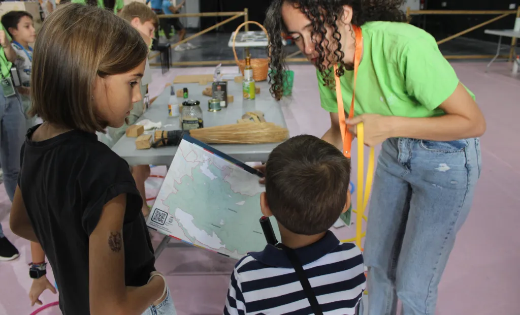 actividad de educación ambiental en Fercatur