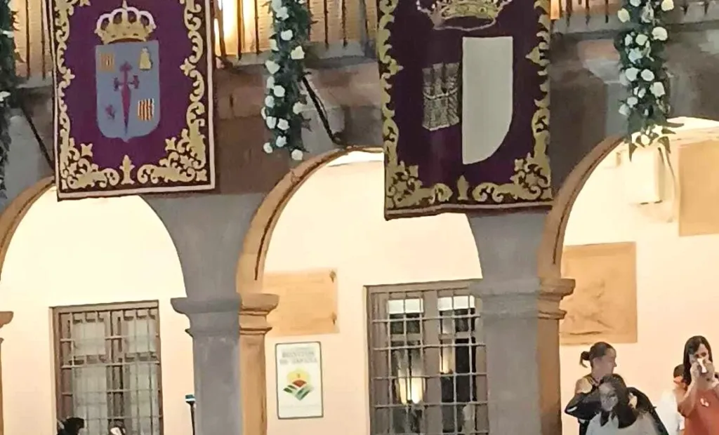 Miguel Ángel Díaz Brazales en la Fiesta del Pimiento de Villanueva de los Infantes