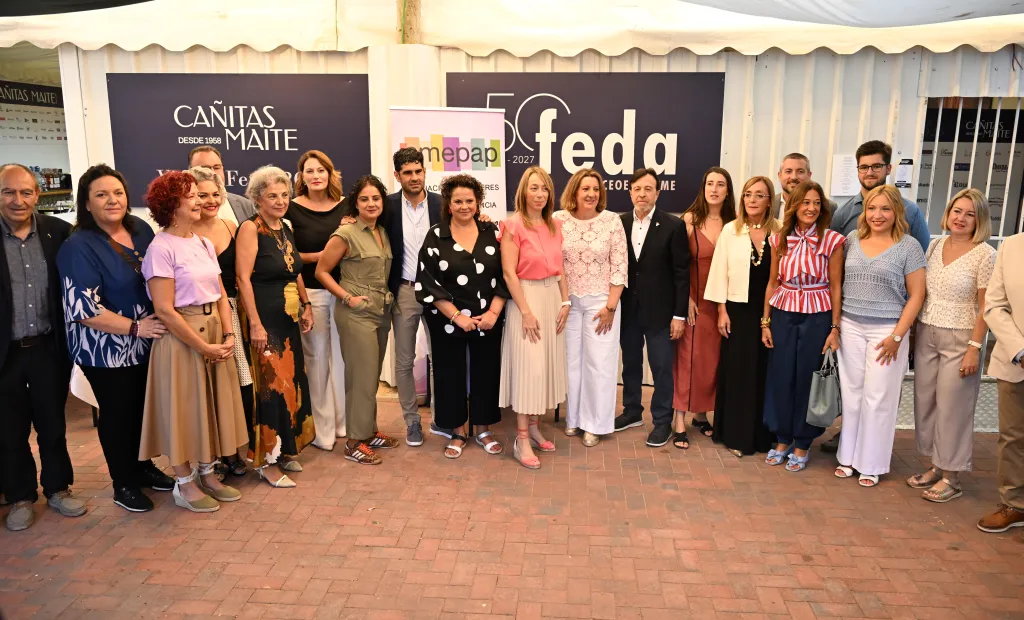 Patricia Franco ha asistido al desayuno de AMEPAP en la Feria de Albacete