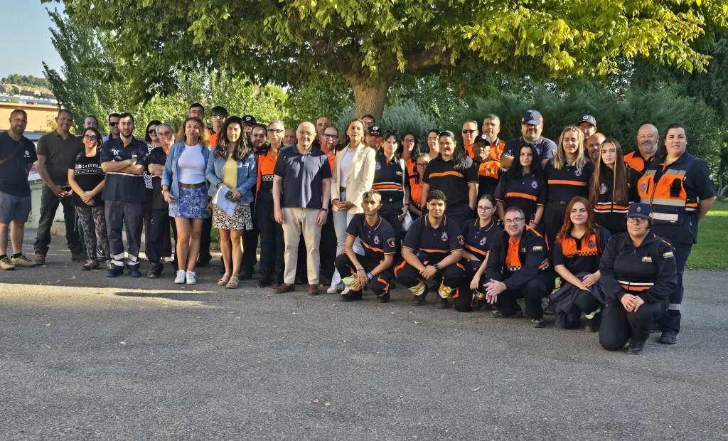 Un total de 65 integrantes de agrupaciones de Protección Civil de Castilla-La Mancha participa en dos cursos sobre logística sanitaria y de formación básica