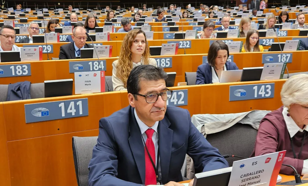 José Manuel Caballero en el Comité Europeo de las Regiones
