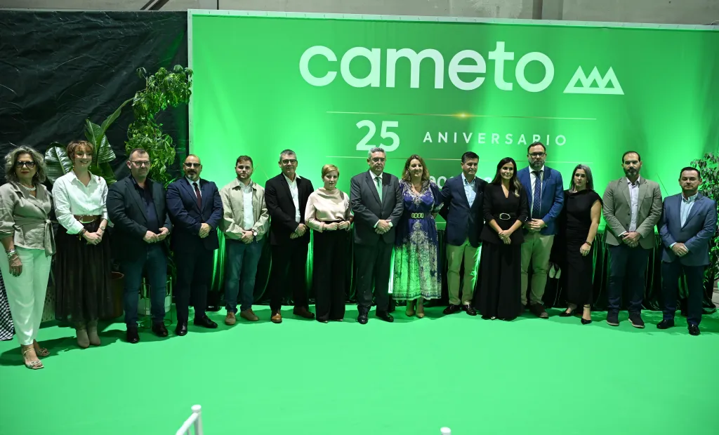 Patricia Franco en el 25 aniversario de Cameto