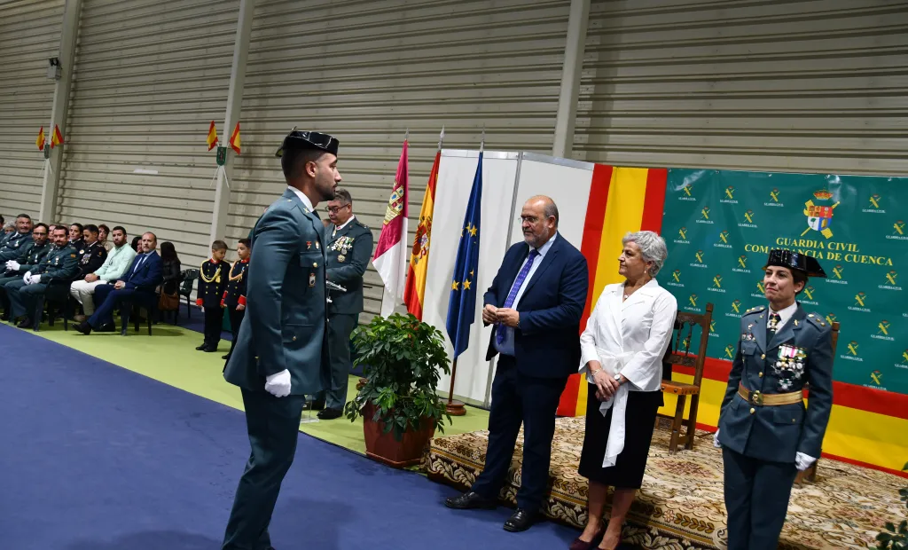 El Gobierno regional resalta la labor de la Guardia Civil en todo el territorio y especialmente en las zonas rurales