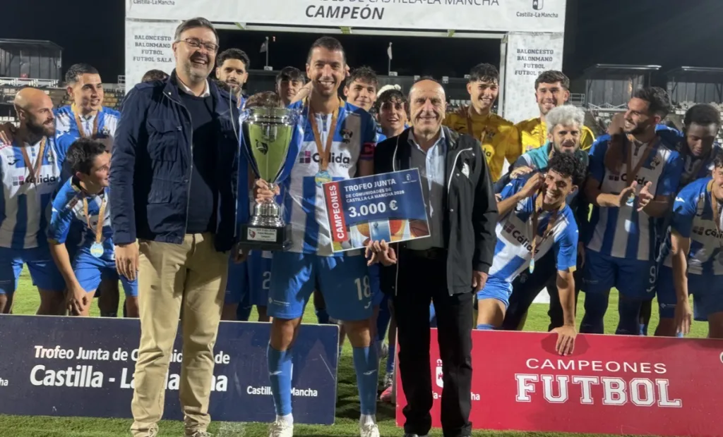 El Gobierno regional felicita al Talavera Club de Fútbol por su victoria en el Trofeo de la Junta de Comunidades de Castilla-La Mancha de Fútbol 11 masculino