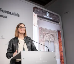 La consejera Portavoz, Esther Padilla