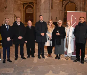 Amador Pastor en la inauguración de la Semana de Música Religiosa