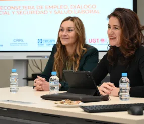 	La jornada ha sido inaugurada por la viceconsejera de Empleo, Diálogo Social y Seguridad y Salud Laboral, Nuria Chust,