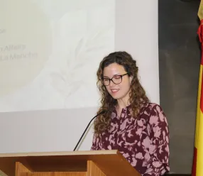 La directora general de Asuntos Europeos, Nazareth Rodrigo, ha intervenido en la inauguración de la conferencia de Primavera del Forum Alpbach Network