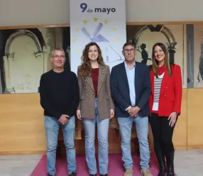 Nazareth Rodrigo en el Día de Europa en Villacañas