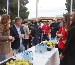 Nazareth Rodrigo en el Día de Europa en Villacañas