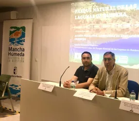 José Caro en el curso ‘Los espacios naturales protegidos de Castilla-La Mancha'