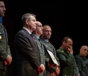 El presidente de Castilla-La Mancha, Emiliano García-Page, asiste en Los Yébenes, a los premios ‘Agro Excelentes’