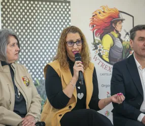 Sara Simón en la inauguración del programa Woman Trex Quijota 2026
