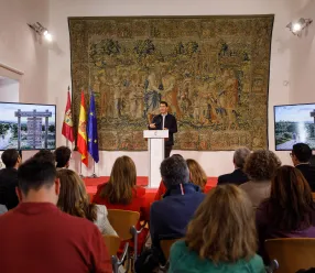 EL VICEPRESIDENTE SEGUNDO Y LA CONSEJERA DE BIENESTAR SOCIAL PRESENTAN LAS RUTAS SENDERISTAS PARA PERSONAS CON DISCAPACIDAD