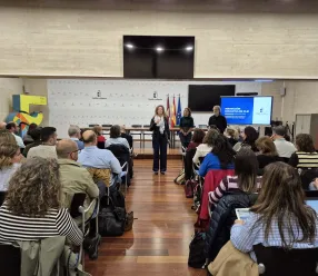 La directora general de Innovación Educativa y Centros, Mariló Pérez, ha participado en una jornada que se ha celebrado en Toledo
