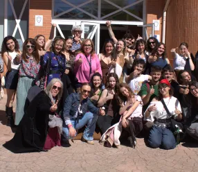 Foto de familia XXX Feria Artes Escénicas