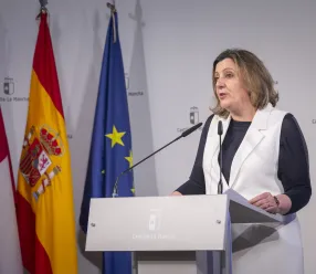 La consejera de Economía, Empresas y Empleo, Patricia Franco