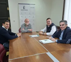 Un momento de la reunión