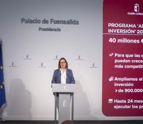 El Gobierno de Castilla-La Mancha ha autorizado la convocatoria del programa ‘Adelante Inversión’ 2026, dotada con 40 millones de euros, para fomentar la competitividad de las pequeñas y medianas empresas de la región.
