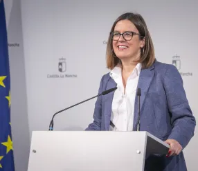 La portavoz del Ejecutivo, Esther Padilla