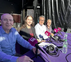 El comisionado del Reto Demográfico, Jesús Alique, en el Festival ‘CLM Living Rural’ en Aranzueque