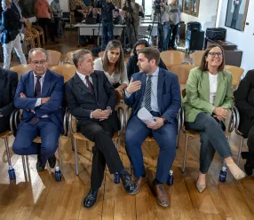 El jefe del Ejecutivo regional, Emiliano García-Page, presenta en Toledo, la Agenda de Acción por la Vivienda 2026-2030.